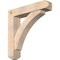 Ekena Millwork Thorton Craftsman Smooth Bracket w/ Offset Brace, Douglas Fir, 7 1/2"W x 36"D x 36"H BKT0806X36X36THR04SDF - alternate 1